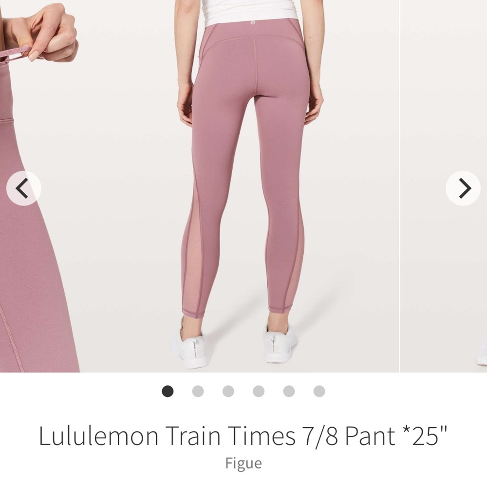 lululemon // Train Times 7/8 Pant 25” - Figue